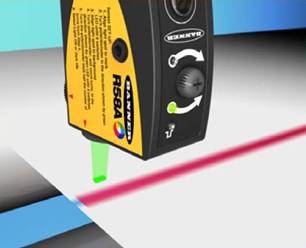 進行分切及定位的R58A色標傳感器