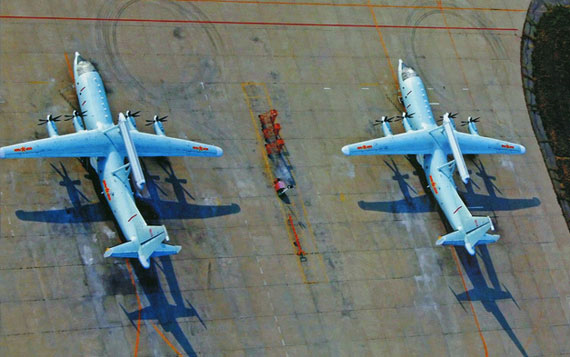 國產空警200中型預警機已經實現大批生產，靈活部署，兼用于出口。