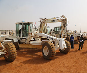 中國第五批赴馬里維和工兵分隊順利通過聯馬團裝備核查