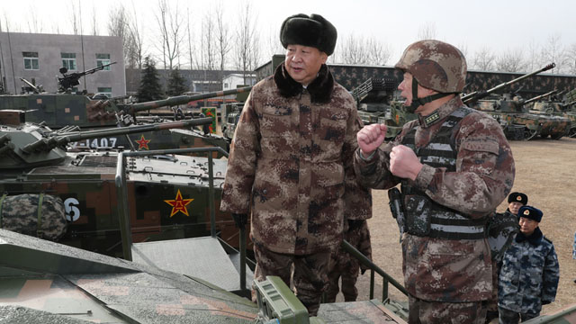 習近平視察中部戰區陸軍某師并發表重要講話